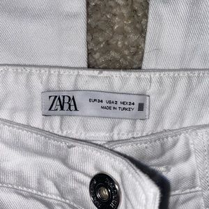 Zara wide leg straight jeans